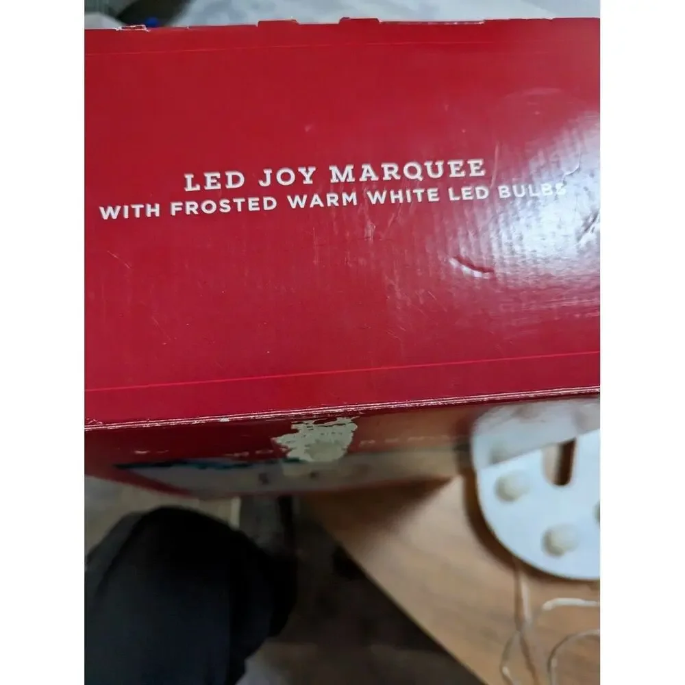 Joy led marquee